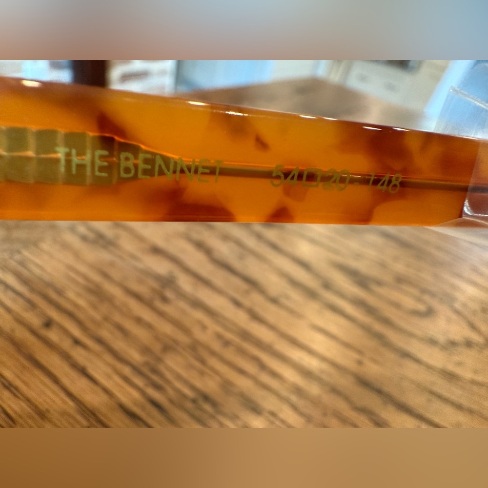 NWOT Komono Bennet Demi in Caramel Unisex Sunglasses - Picture 7 of 9
